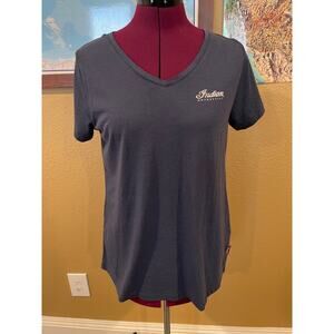 Indian Motorcycle Patriotic Gray T-Shirt Small